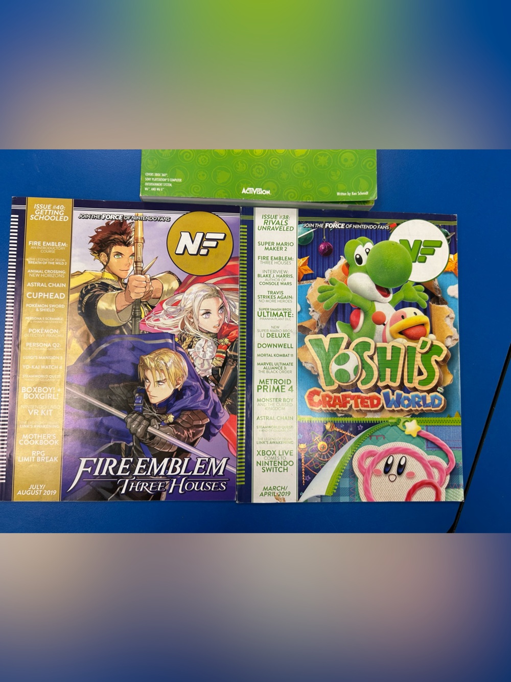 Nintendo Force Magazines 38 & #40 Fire Emblem Three Houses Yoshi’s Crafted World
